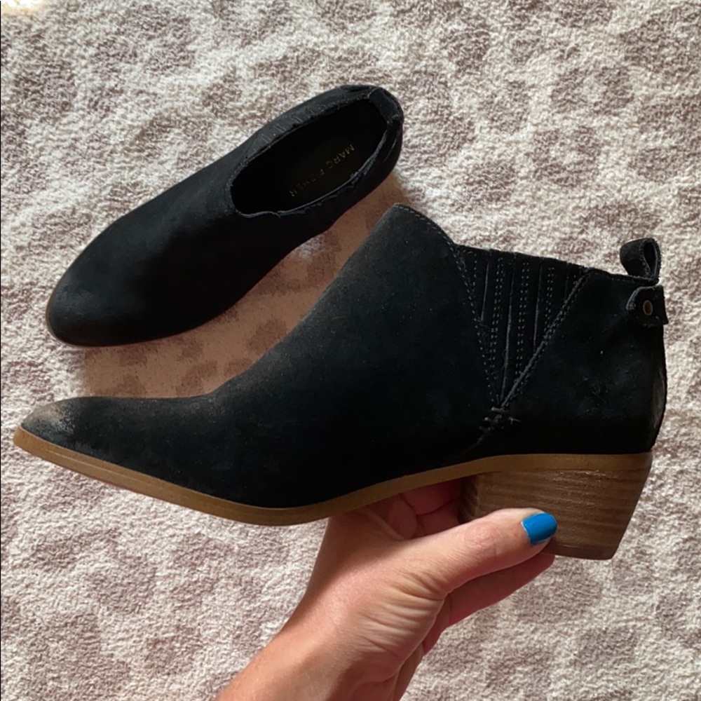 Marc Fisher Black Booties